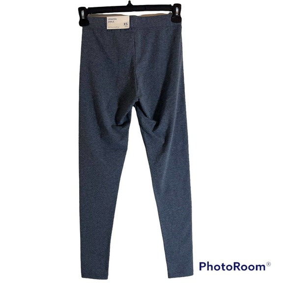 SOFT SURROUNDINGS Sz XS WOMEN'S HAVE TO HAVE Heather Gray Ankle LEGGINGS NWT - Picture 2 of 6